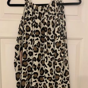 Leopard tank top